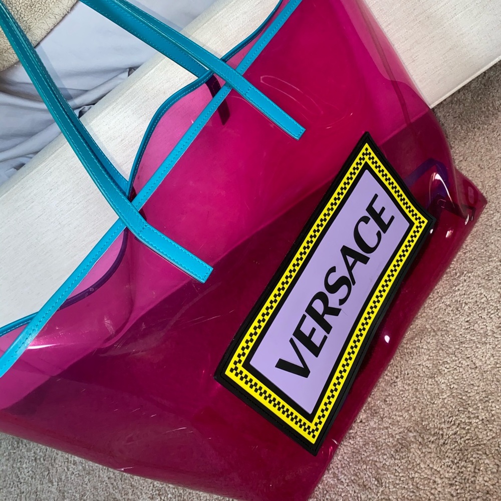 Versace SS19 PVC tote